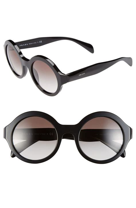 prada sunglasses round white|prada unisex sunglasses.